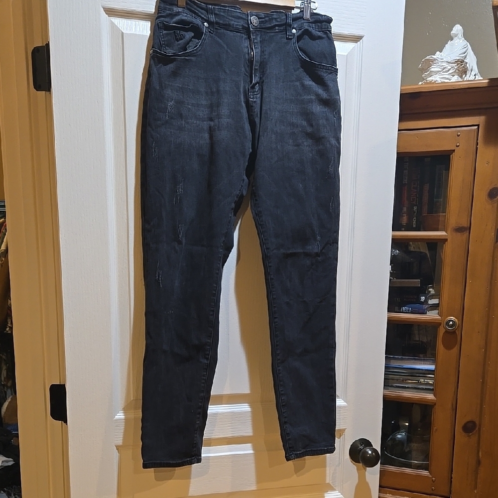 Men's Black YoungLA Denim Jeans